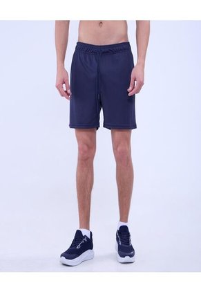 Bermuda Para Hombre Deportiva Medio Color Azul Oscuro Marca Ostu #60100412