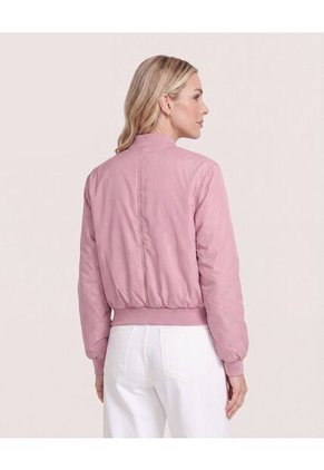 Chaqueta Bomber Para Mujer  Para Mujer Rosa Ostu