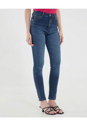 Jean Para Mujer Skinny Color Azul Marca Ostu #40160565