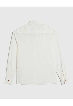 Camisa Para Niño Manga Larga Color Crudo Marca Ostu #80010048