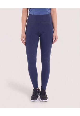 Leggins Con Cortes Anatomicos  Para Mujer Azul Ostu Ostu