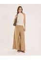Pantalón Para Mujer Moda Color Camel Marca Ostu #40070853 de Ostu