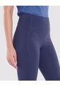 Leggins Con Cortes Anatomicos  Para Mujer Azul Ostu de Ostu
