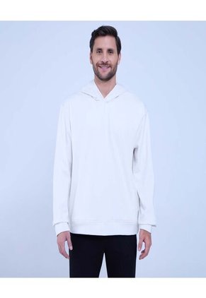 Buzo Para Hombre Hoodie Color Crema Marca Ostu #60060471