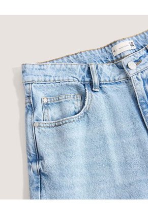 Jean Straight Claro  Para Hombre Azul Ostu