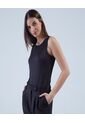 Body Para Mujer Manga Sisa Color Negro Marca Ostu #40200085 de Ostu