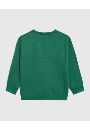 Buzo Infantil Niña Cuello Redondo Color Verde Marca Ostu #90060137