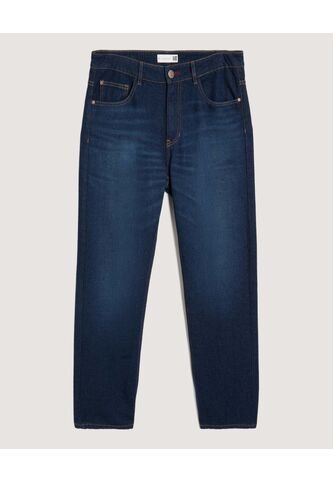 Jean Straight Oscuro  Para Hombre Azul Ostu Ostu