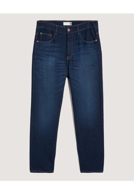 Jean Straight Oscuro  Para Hombre Azul Ostu