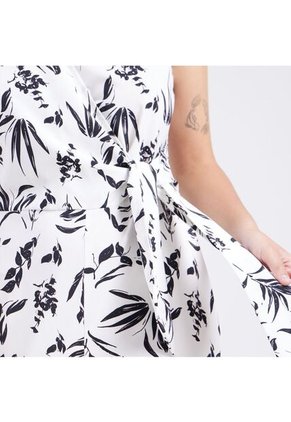 Enterizo Para Mujer Manga Sisa Color Crema Marca Ostu #40320070