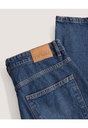 Jean Loose  Para Hombre Azul Ostu