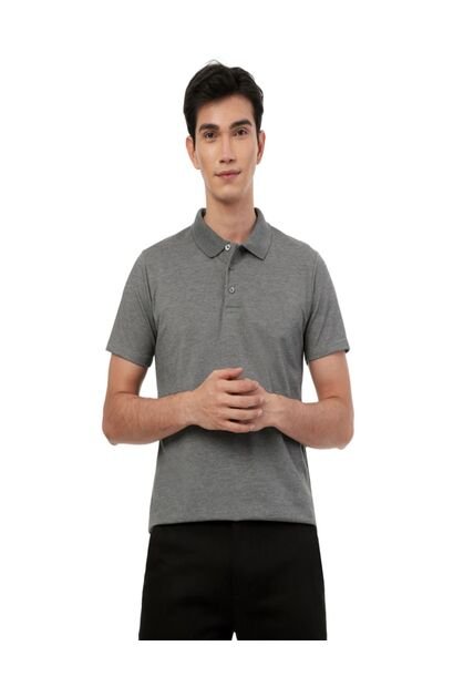 Polo Hombre Ostu  Negro Poliéster 60110241-9194