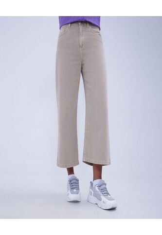 Jean Para Mujer Culotte Color Arena Marca Ostu #40160464 Ostu