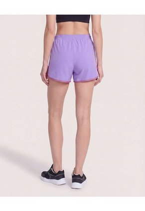 Short Con Contrastes  Para Mujer Lila Ostu