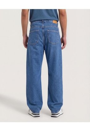 Jean Para Hombre Loose Color Azul Marca Ostu #60160446