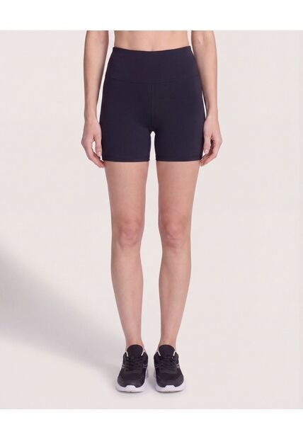 Leggins Corto  Para Mujer Negro Ostu