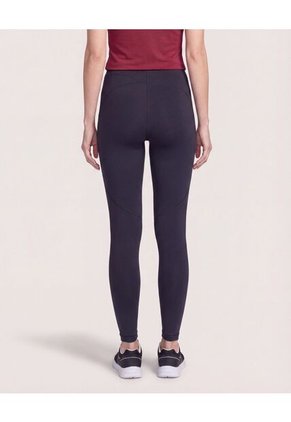 Leggins Con Cortes Anatomicos  Para Mujer Negro Ostu