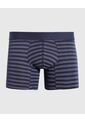 Boxer Para Hombre Filete Corto Algodón Color Azul Marca Ostu #60000501 de Ostu