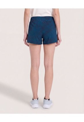 Short Estampado Difuminado  Para Mujer Azul Ostu