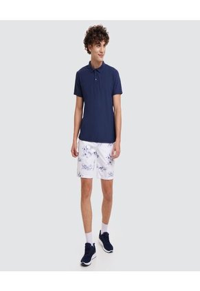 Bermuda Para Hombre  Color Blanco Marca Ostu #60100186