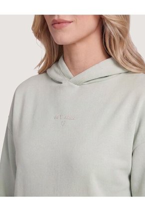 Hoodie Merei  Para Mujer Verde Ostu