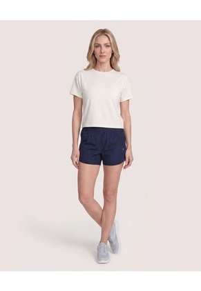 Short Estampado  Para Mujer Azul Ostu