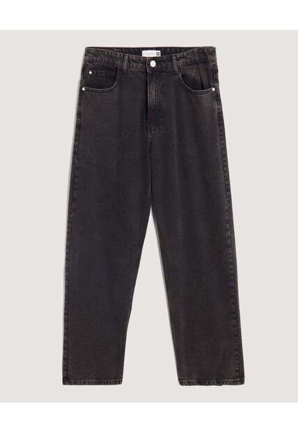 Jean Loose  Para Hombre Negro Ostu