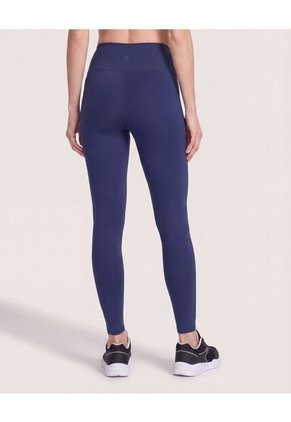 Leggins Deportivo Con Bolsillos  Para Mujer Azul Ostu
