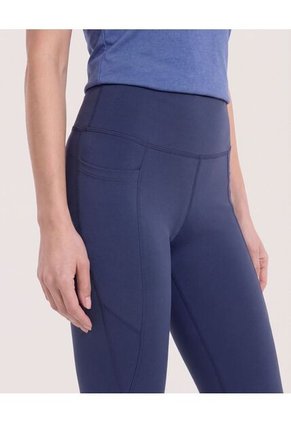 Leggins Deportivo Con Bolsillos  Para Mujer Azul Ostu