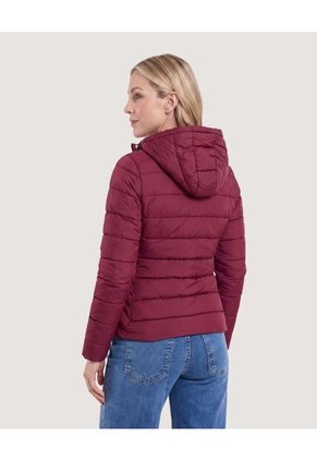 Chaqueta Acolchada  Para Mujer Vino Ostu