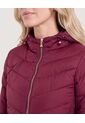 Chaqueta Acolchada  Para Mujer Vino Ostu de Ostu