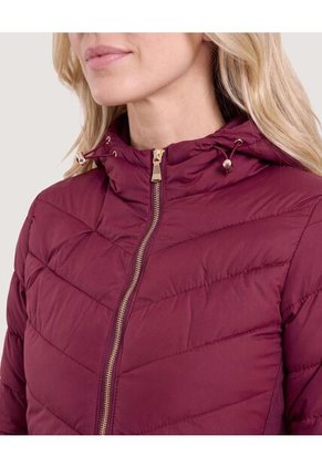 Chaqueta Acolchada  Para Mujer Vino Ostu