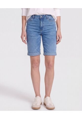 Bermuda Denim  Para Mujer Azul Ostu Ostu