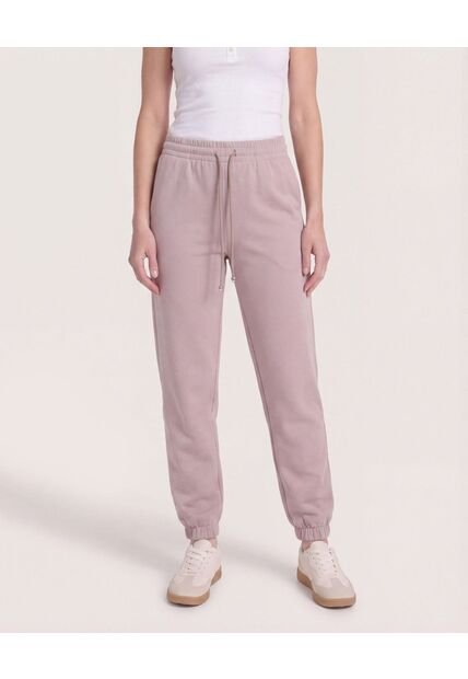 Jogger Unicolor  Para Mujer Beige Ostu