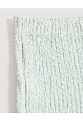 Pantalón Flare Texturizado Para Niña  Infantil Niña Verde Ostu