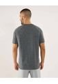 Camiseta Para Hombre Manga Corta Cuello Redondo Color Gris Marca Ostu #60091718 de Ostu