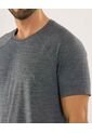 Camiseta Para Hombre Manga Corta Cuello Redondo Color Gris Marca Ostu #60091718 de Ostu