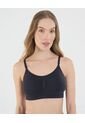 Top Para Mujer Seamless Con Copas Color Negro Marca Ostu #40220400 de Ostu