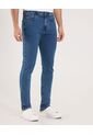 Jean Para Hombre Skinny Color Azul Medio Marca Ostu #60160380 de Ostu