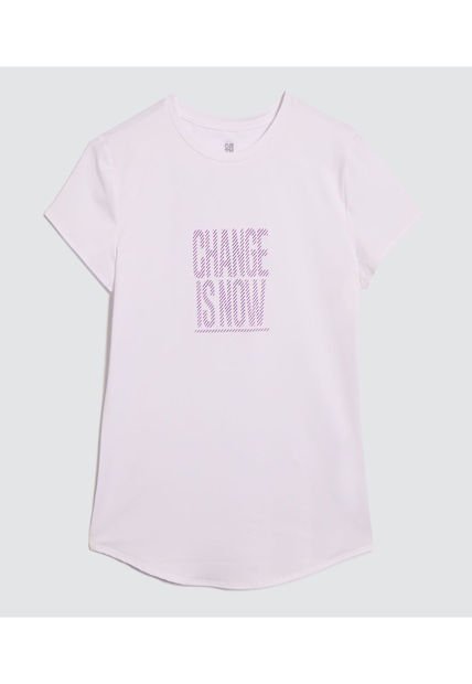 Camiseta Para Mujer Manga Corta Color Blanco Marca Ostu #40092185