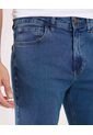 Jean Para Hombre Skinny Color Azul Medio Marca Ostu #60160380 de Ostu