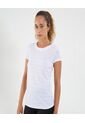 Camiseta Para Mujer Manga Corta Cuello Redondo Color Blanco Marca Ostu #40091739 de Ostu