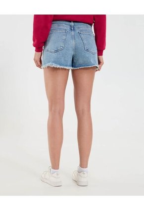 Short Para Mujer Mom Color Azul Marca Ostu #40190345