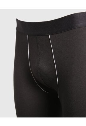 Pantaloncillo Para Hombre Boxer Filete Medio Algodón Color Negro Marca Ostu #60000507