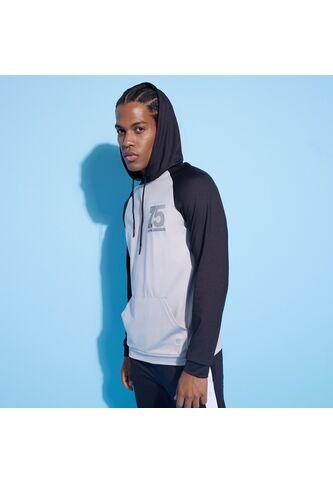 Buzo Para Hombre Hoodie Color Gris  Marca Ostu #60060203 Ostu