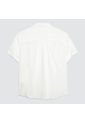Blusa Mujer Ostu M/C Blanco Viscosa de Ostu