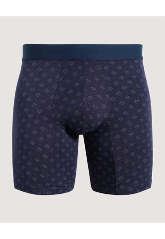 Boxer  Para Hombre Filete Medio Algodón Color Azul Marca Ostu #60000508 Ostu