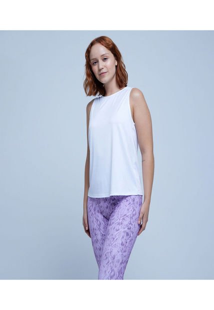 Camiseta Para Mujer Manga Sisa Color Blanco Marca Ostu #40091895