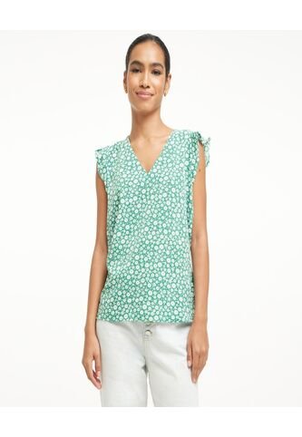 Blusa Para Mujer Manga Corta Color Verde  Marca Ostu #40120720 Ostu