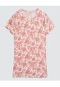 Camiseta Para Mujer Manga Corta Color Naranja Marca Ostu #40091489 de Ostu